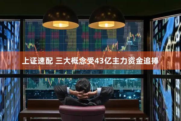 上证速配 三大概念受43亿主力资金追捧